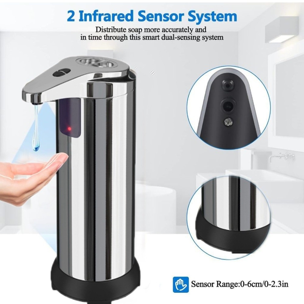 Soap Making Machine At Home - New Stainless Steel Automatic Soap Dispenser