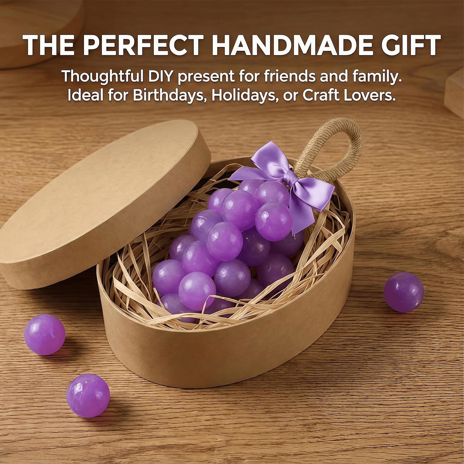 Soap Making Essentials - Grape Soap Mold Easy-Release Food-Grade Craft