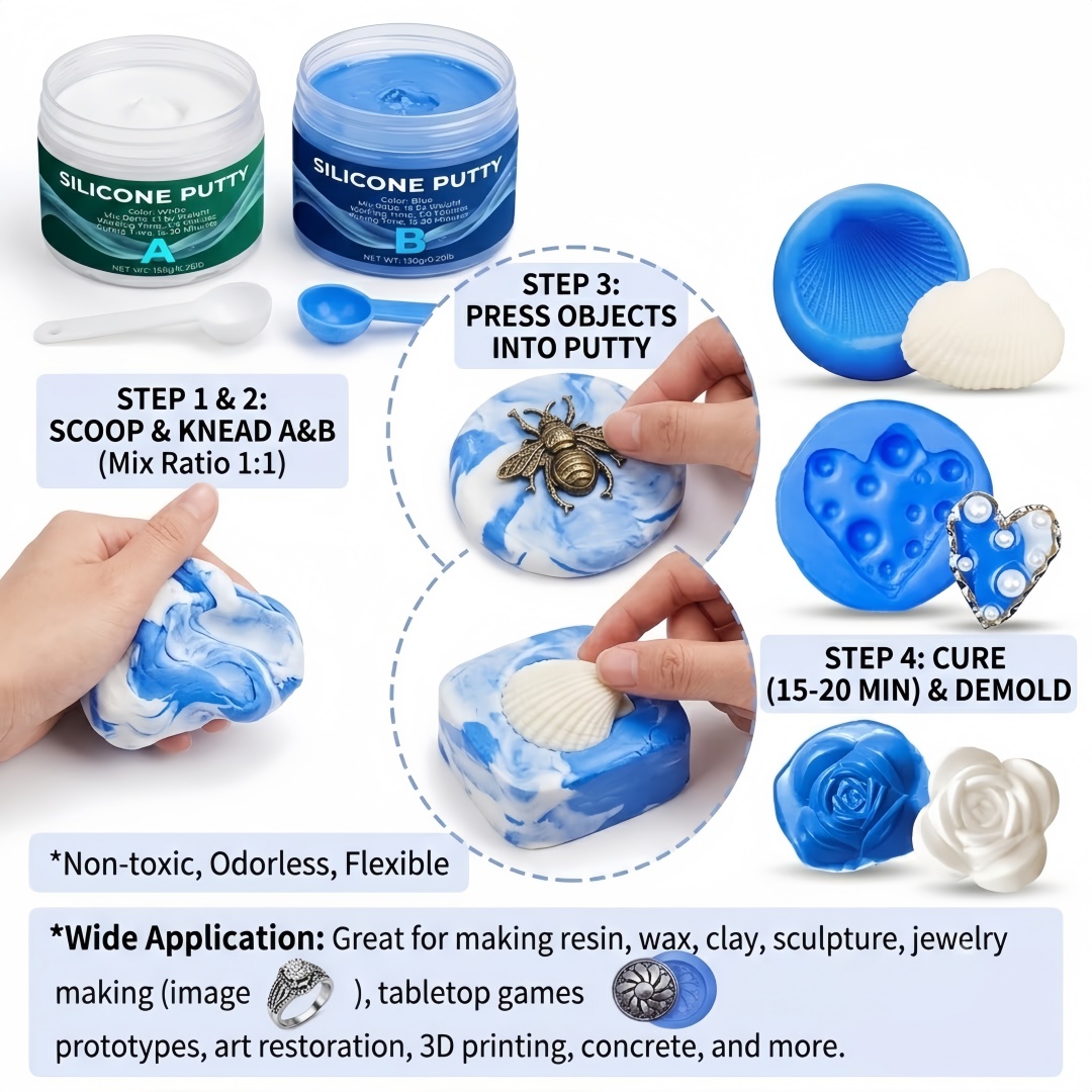 Silicone Putty Mold Making Sup - Soap Making Oven ulasan dan harga