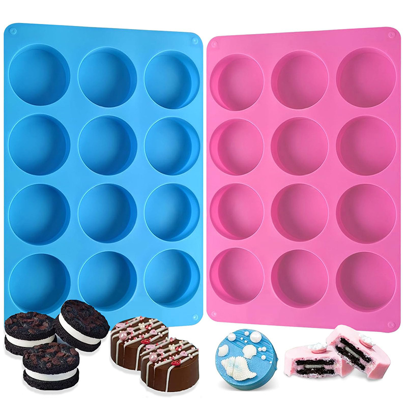 Round Silicone Molds 12-Cavity - Soap Making Oven ulasan dan harga