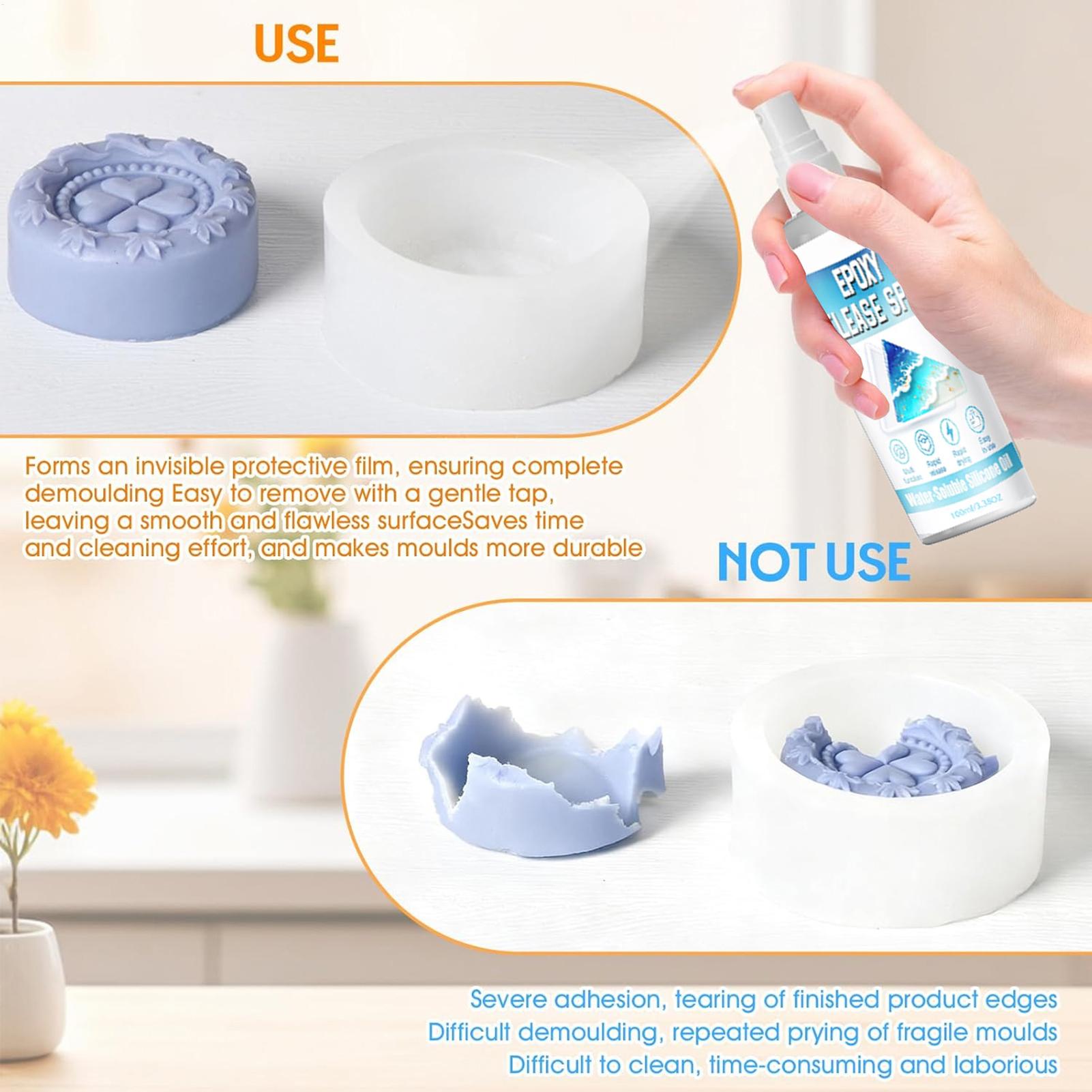 100ml Silicone Release Spray E - Soap Making Oven ulasan dan harga