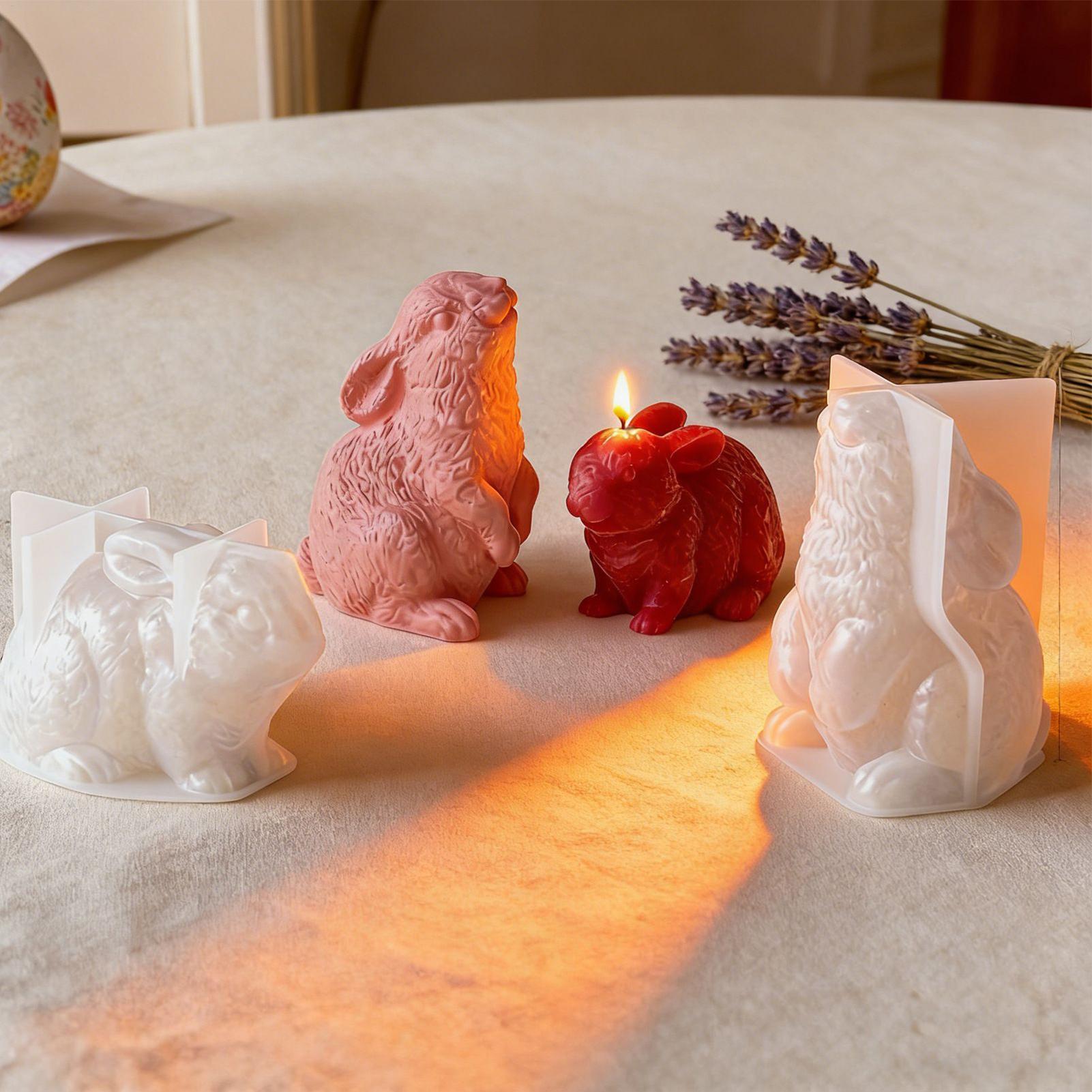 Bunny Silicone Mold 3D Craftin - Soap Making Friend ulasan dan harga