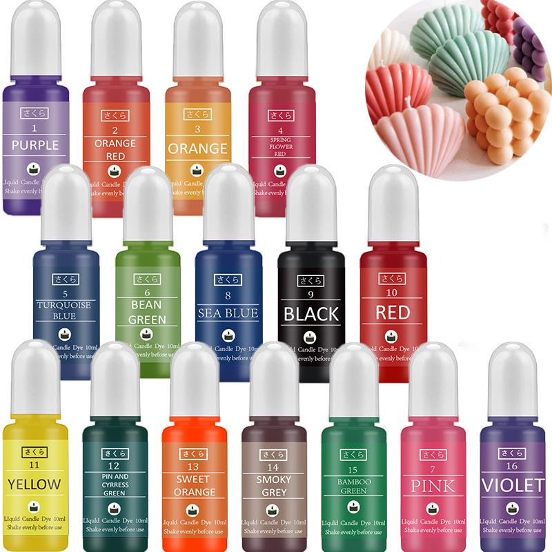 10ml/Bottle Candle Wax Pigment - Soap Making Ingredient ulasan dan harga