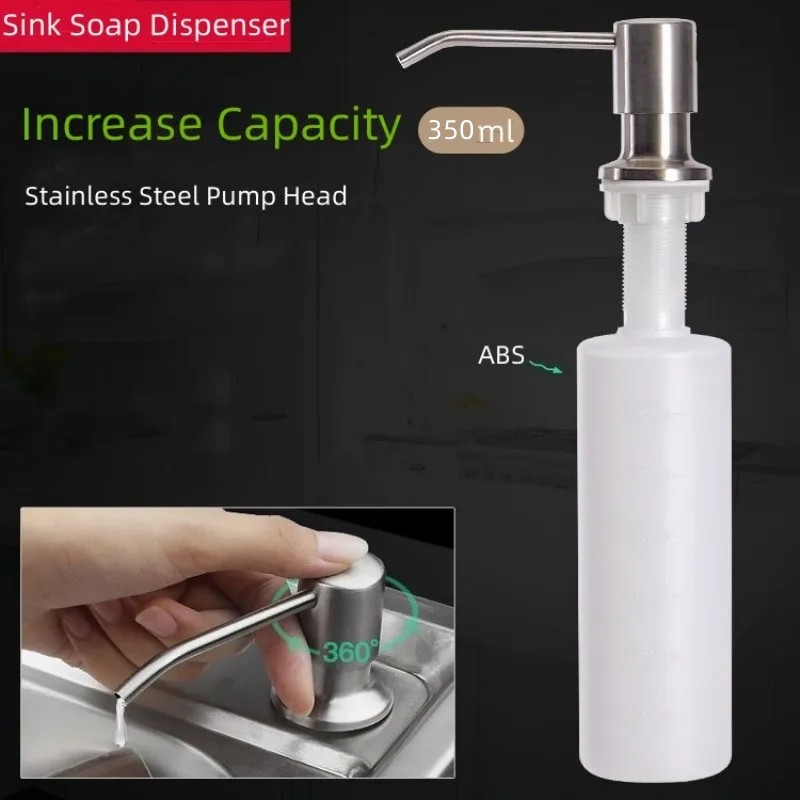 Stainless Steel Sink Soap Disp - Soap Making Machine At Home ulasan dan harga