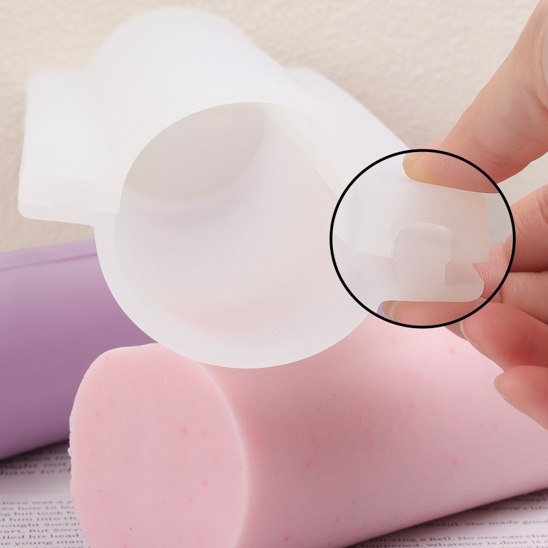 Long Heart Column Silicone Soa - Soap Making Things ulasan dan harga