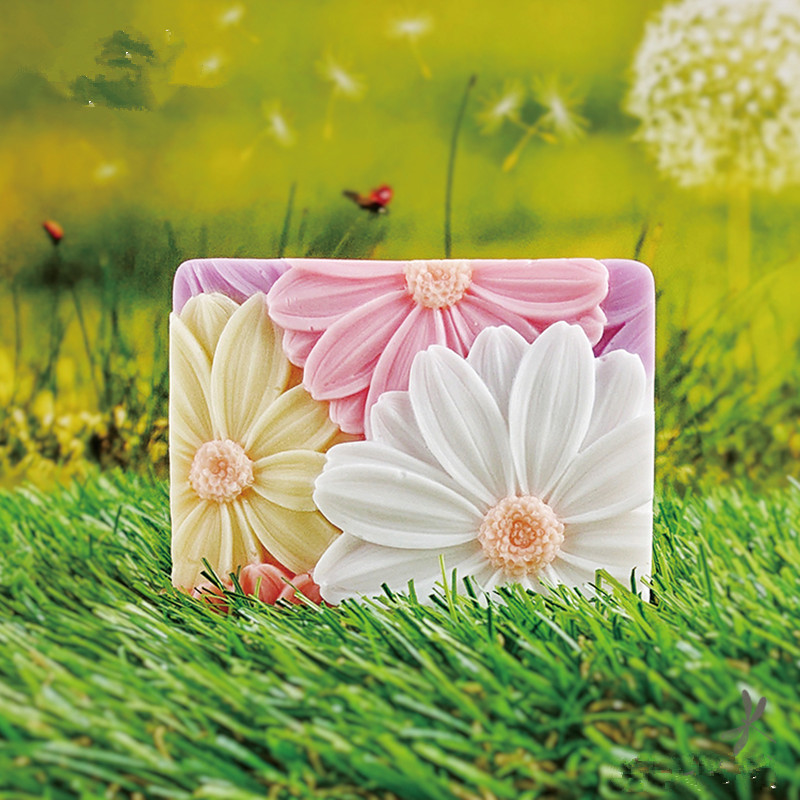 Newest!!!3d Elegant Sunflower  - Soap Making Things ulasan dan harga
