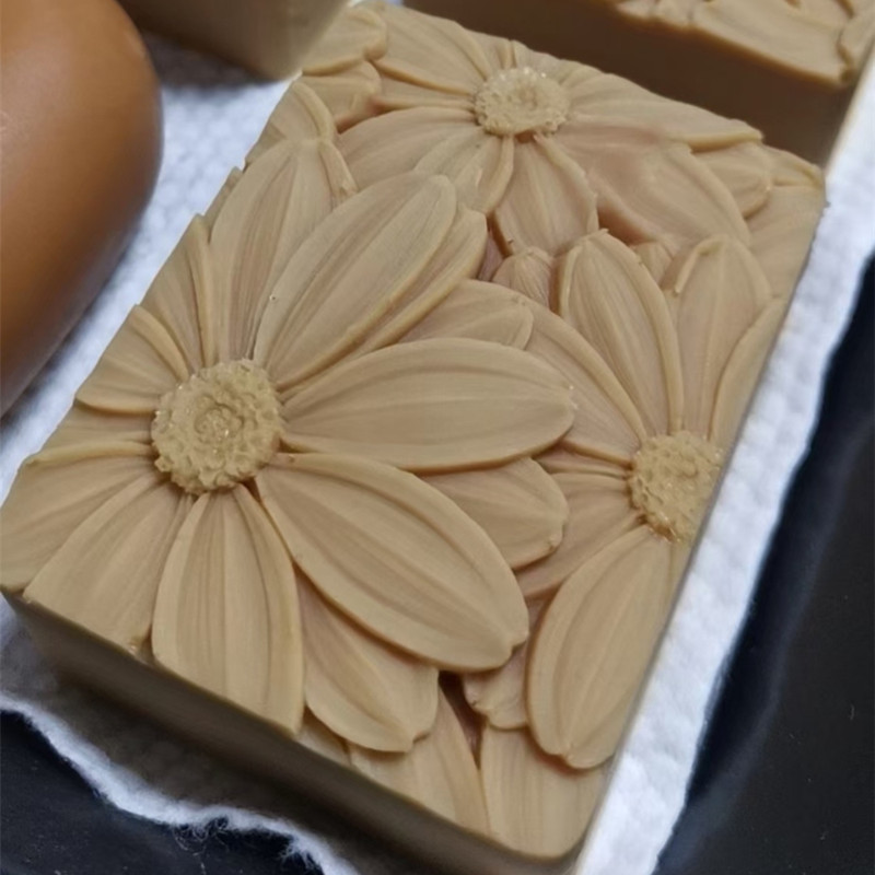 Newest!!!3d Elegant Sunflower  - Soap Making Things ulasan dan harga