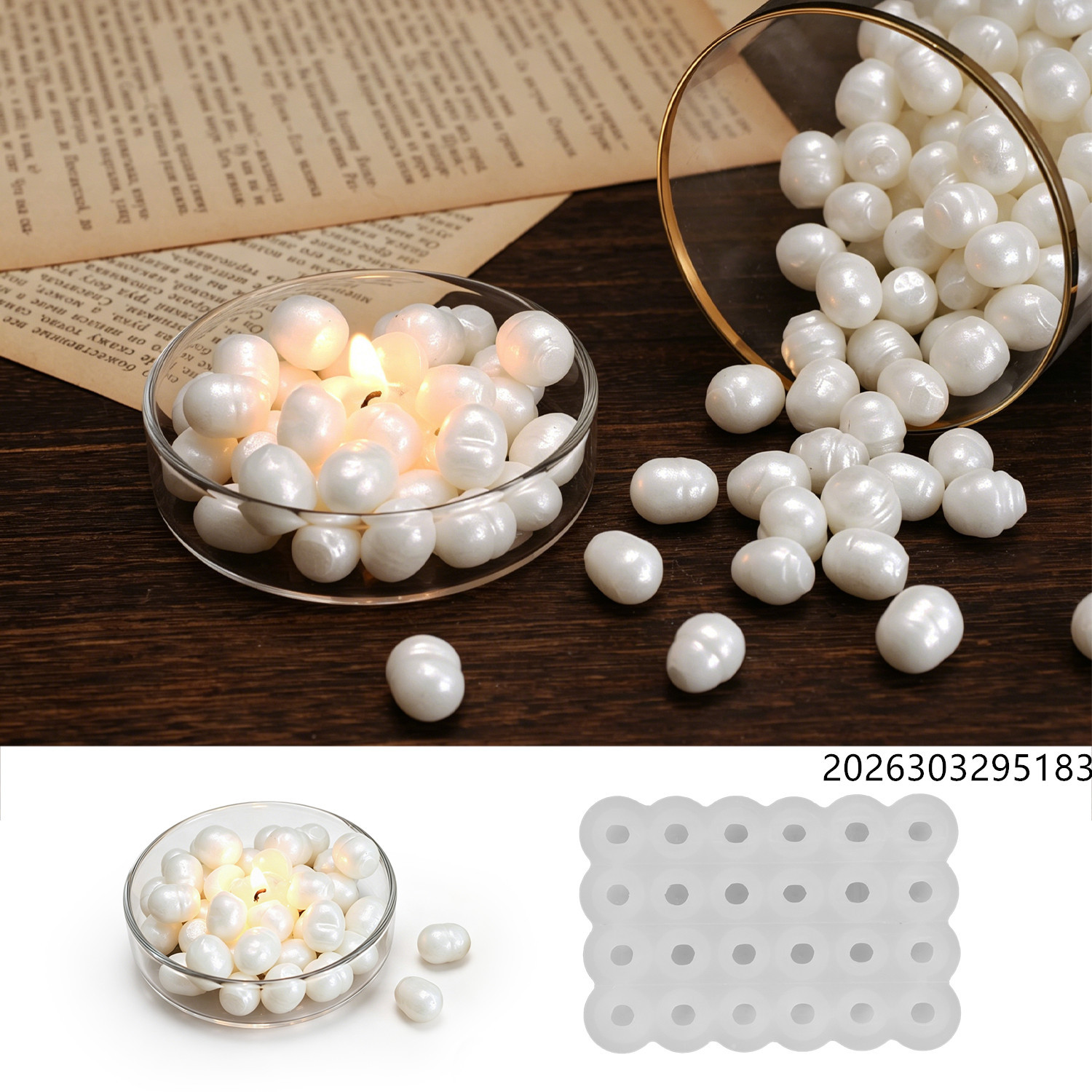 Healing Ocean Pearl Mirror Wax - Soap Making Kit ulasan dan harga