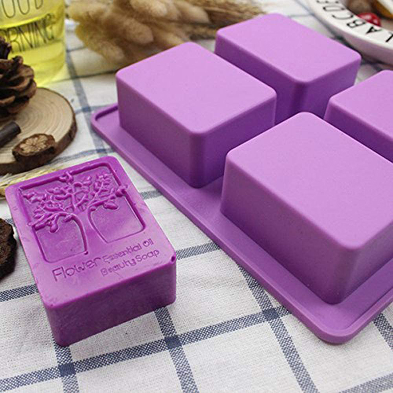 Rectangle Life Tree Silicone S - Soap Making Things ulasan dan harga