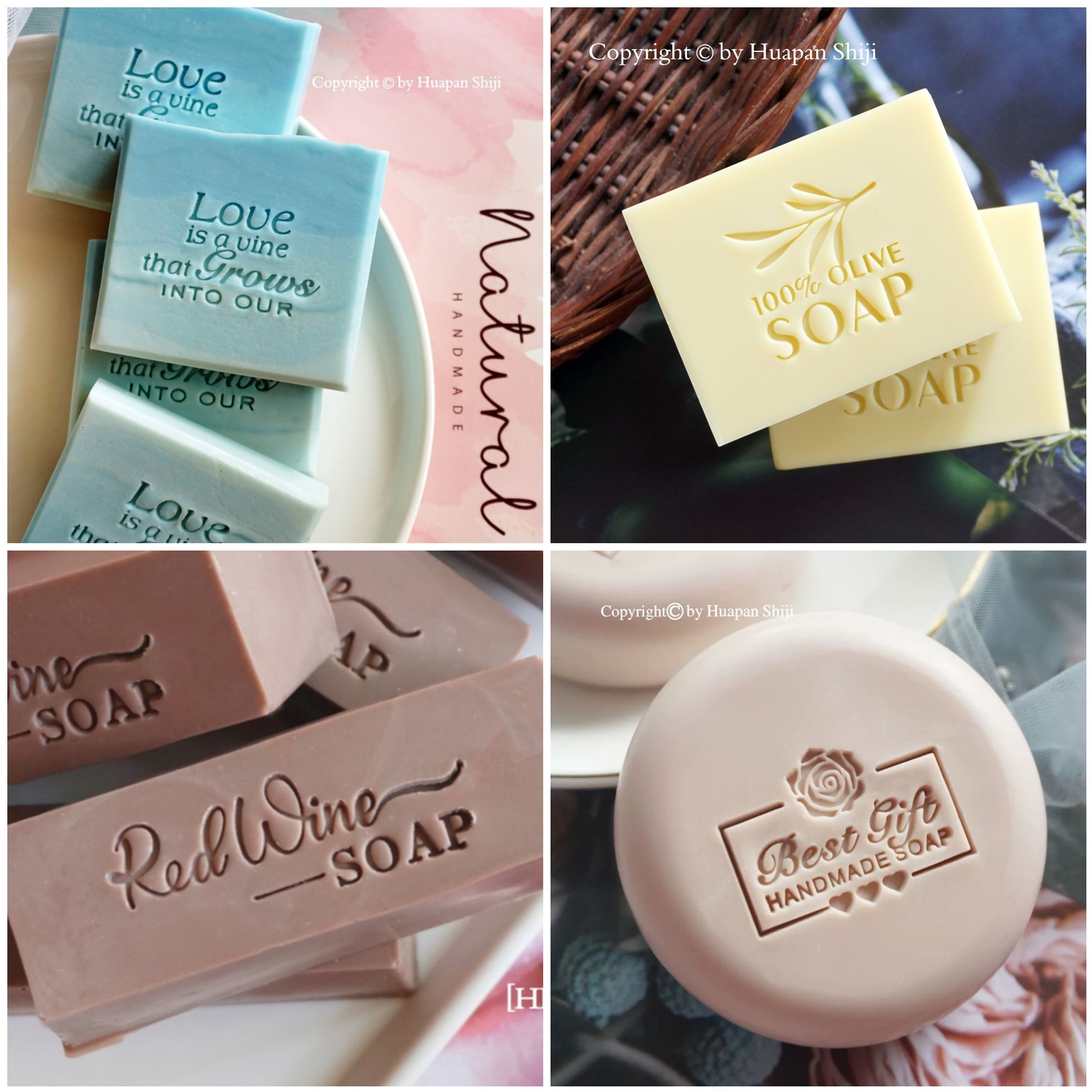 Custom Logo name Soap Stamp DI - Soap Making Websites ulasan dan harga