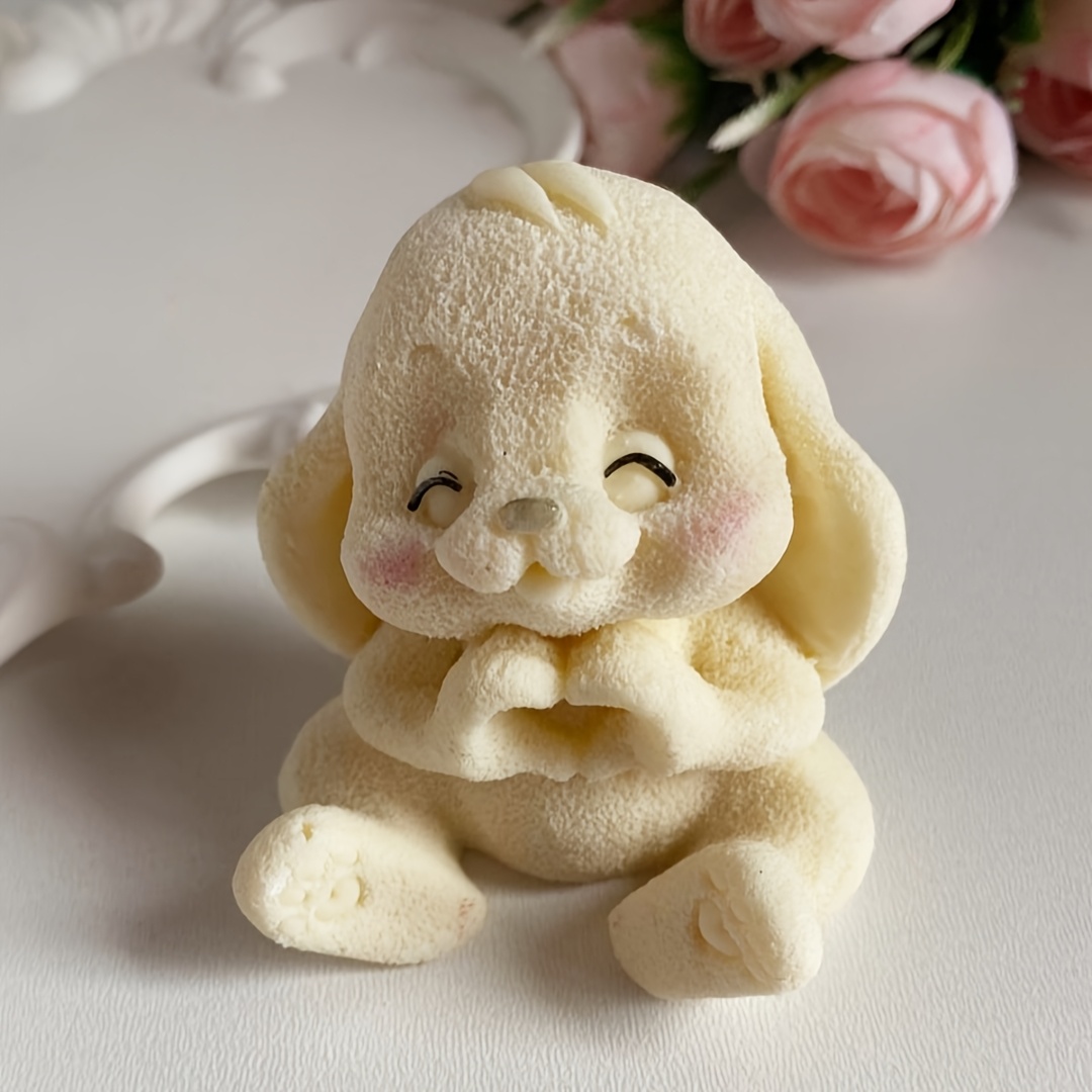 1pc Adorable Rabbit Resin Sili - Soap Making Oven ulasan dan harga