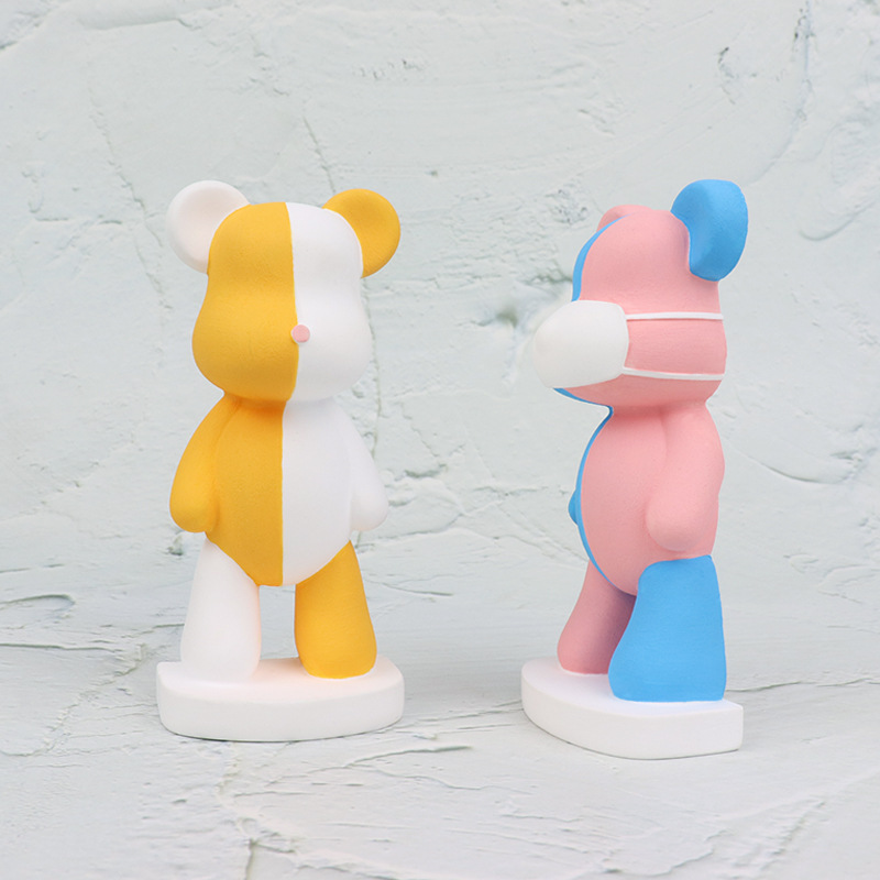 3D Cartoon Bear Silicone Candl - Soap Making Book For Beginners ulasan dan harga