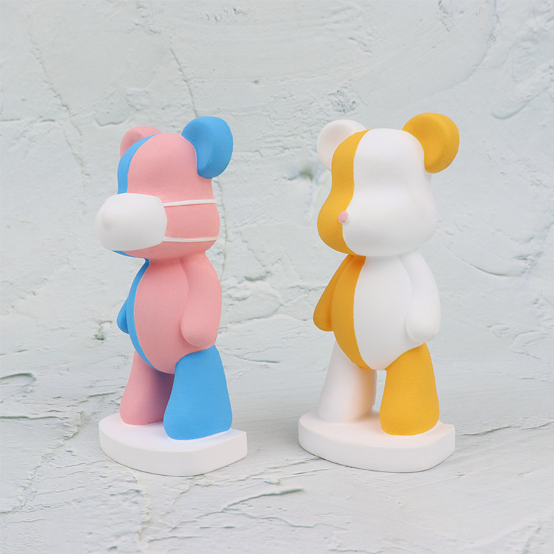 3D Cartoon Bear Silicone Candl - Soap Making Book For Beginners ulasan dan harga