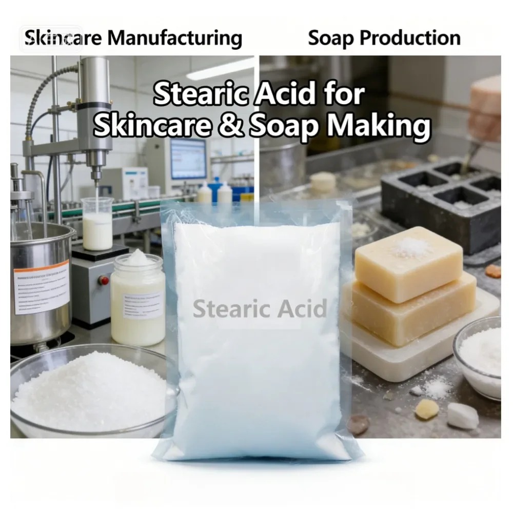 Stearic Acid Powder 100% Pure  - Soap Making Acid ulasan dan harga