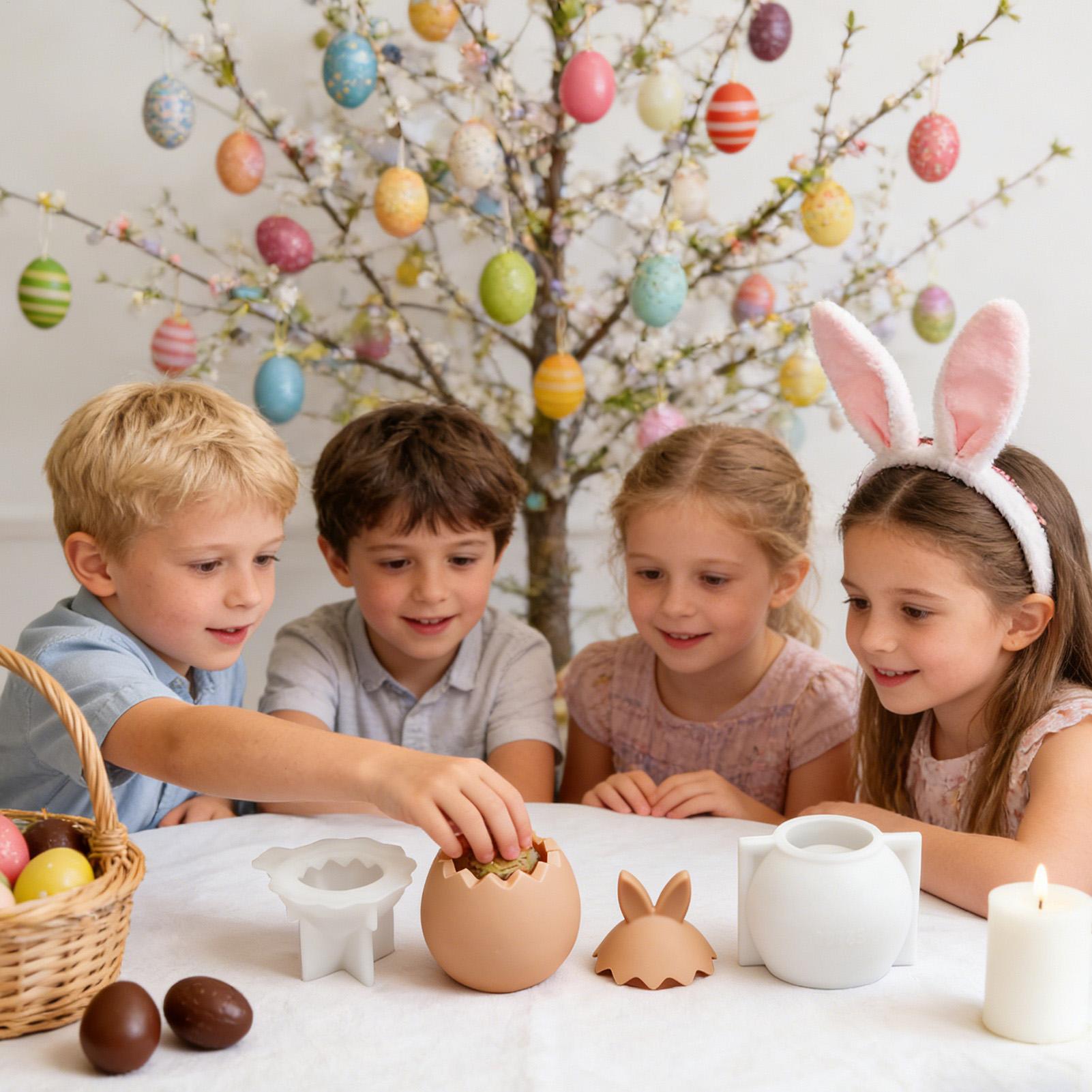 Easter Egg Molds 3D Silicone B - Soap Making Friend ulasan dan harga