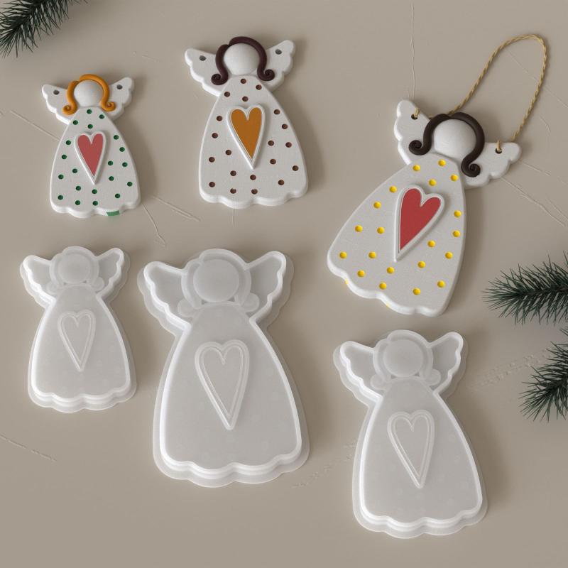 Love Angel Gypsum Mold Candle  - Soap Making Oven ulasan dan harga
