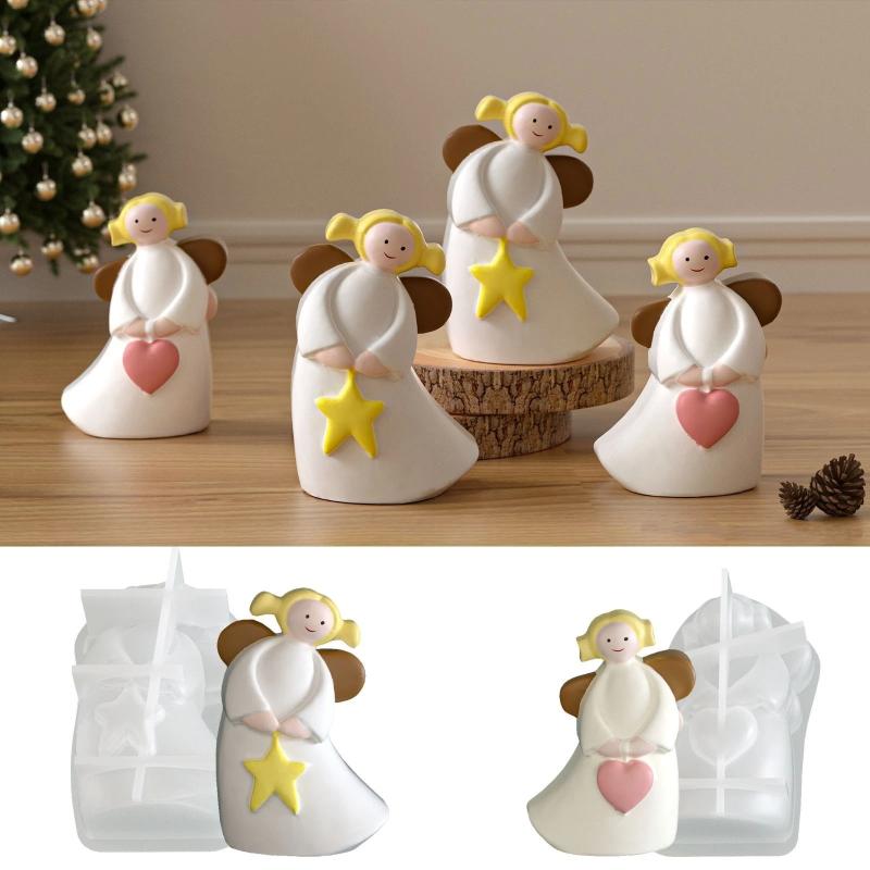 Love Angel Gypsum Mold Candle  - Soap Making Oven ulasan dan harga