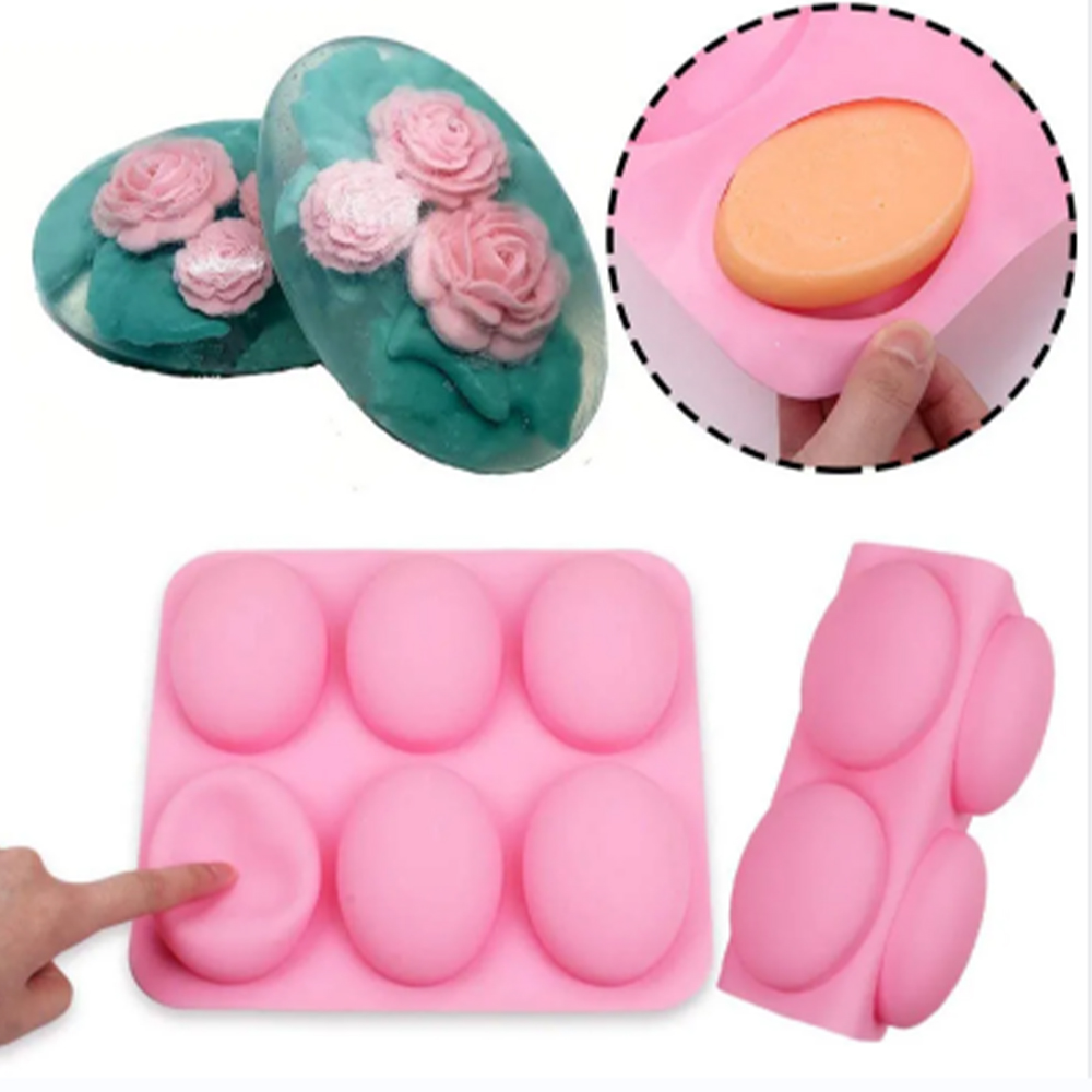 6 Cavities Multifunctional Ova - Soap Making Things ulasan dan harga