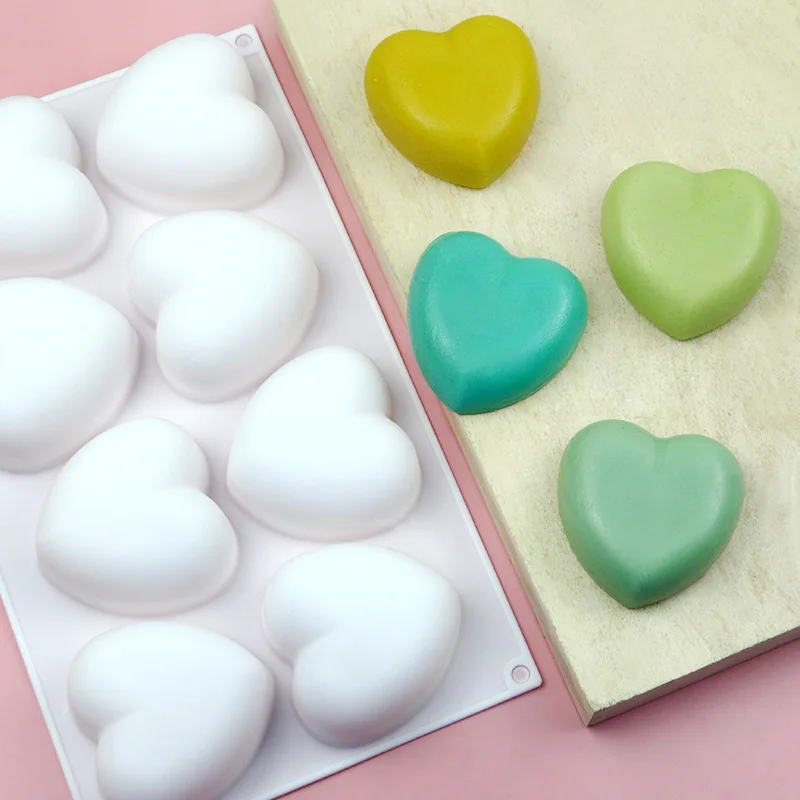 Love Heart Silicone Soap Mold  - Soap Making Essentials ulasan dan harga