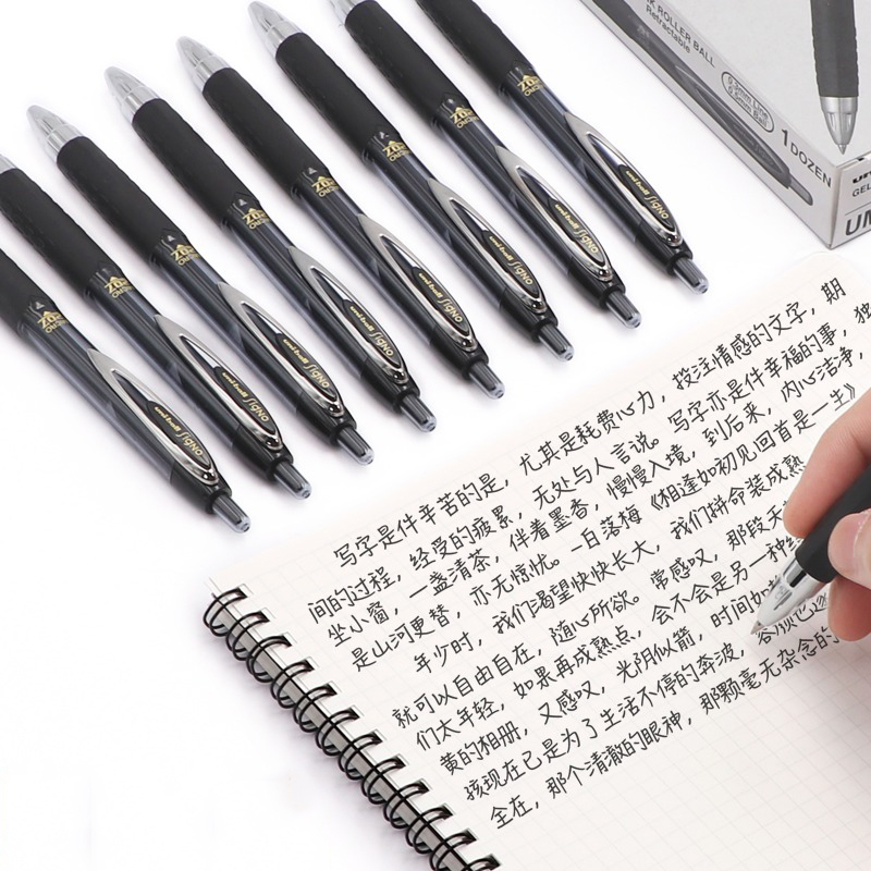 uni-ball 61256 Signo Gel 207 R - Pentel Pen Energel ulasan dan harga