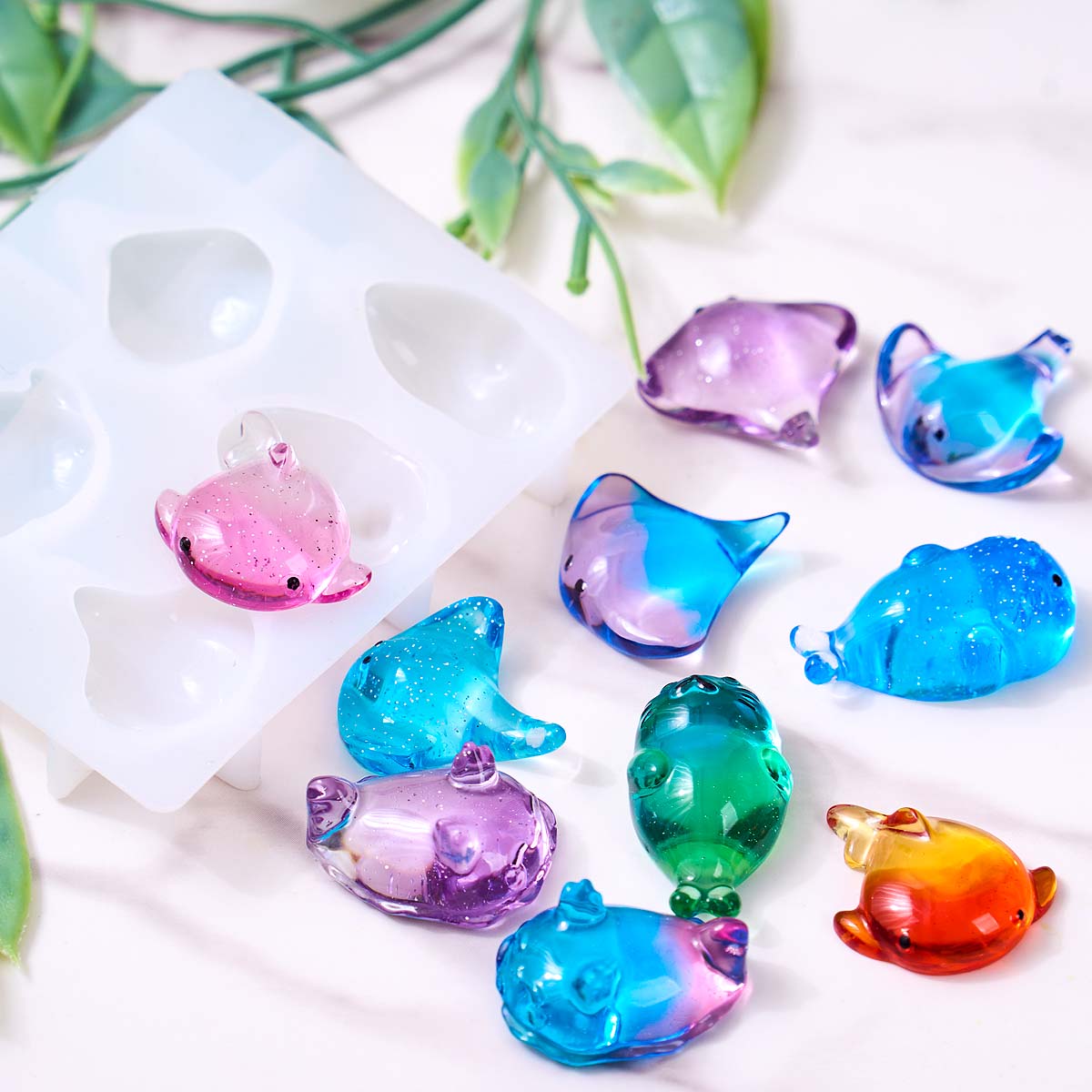 3D Healing Kawaii Manta Ray Wh - Soap Making Oven ulasan dan harga