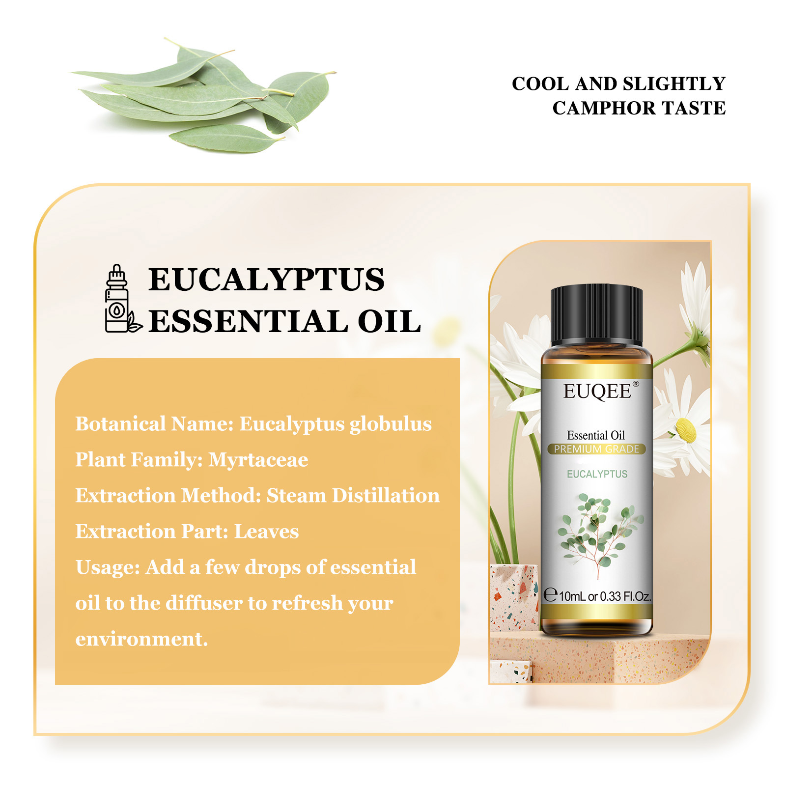 EUQEE 10ML Natural Essential O - Soap Making Ingredient ulasan dan harga
