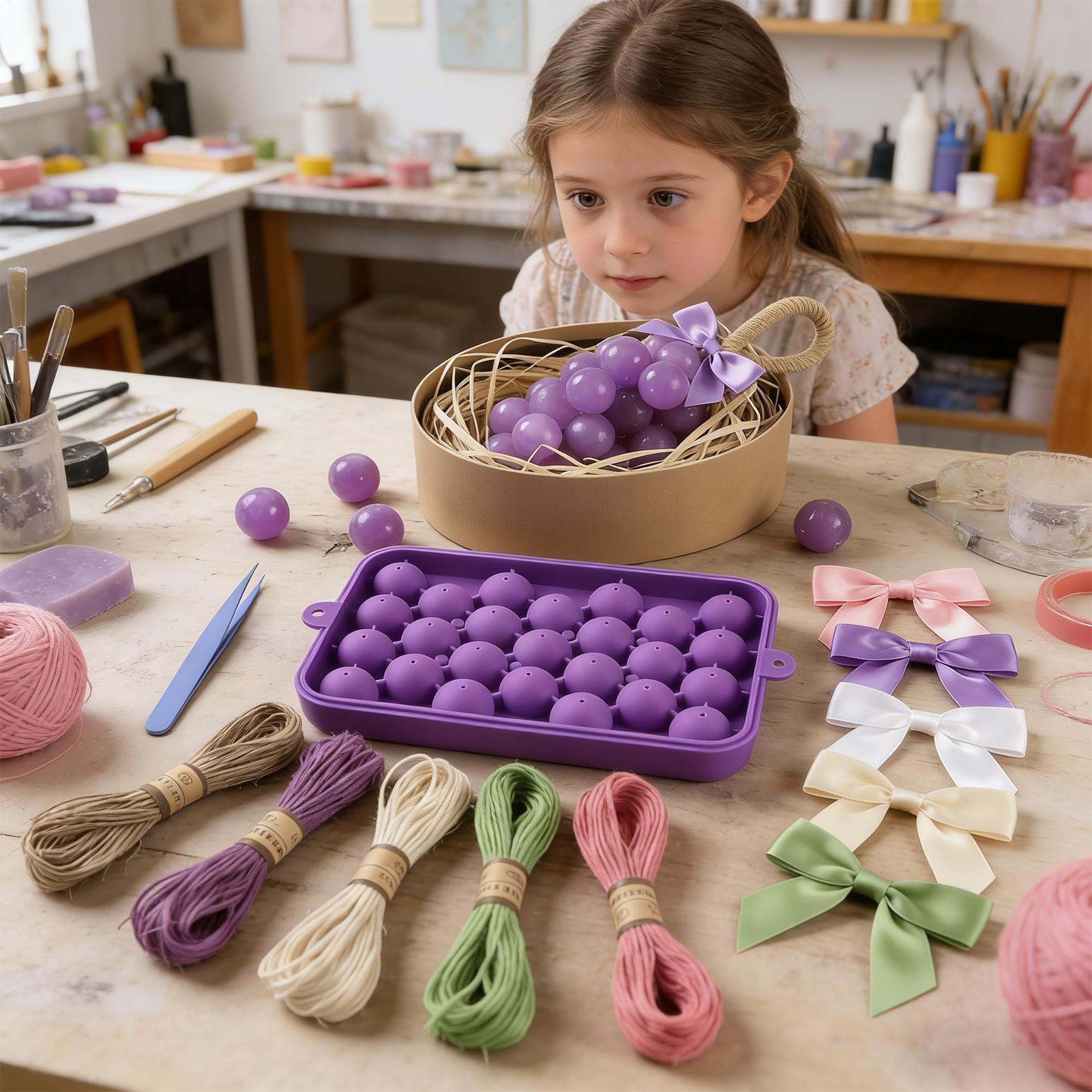 Grape Soap Mold Easy-Release F - Soap Making Essentials ulasan dan harga