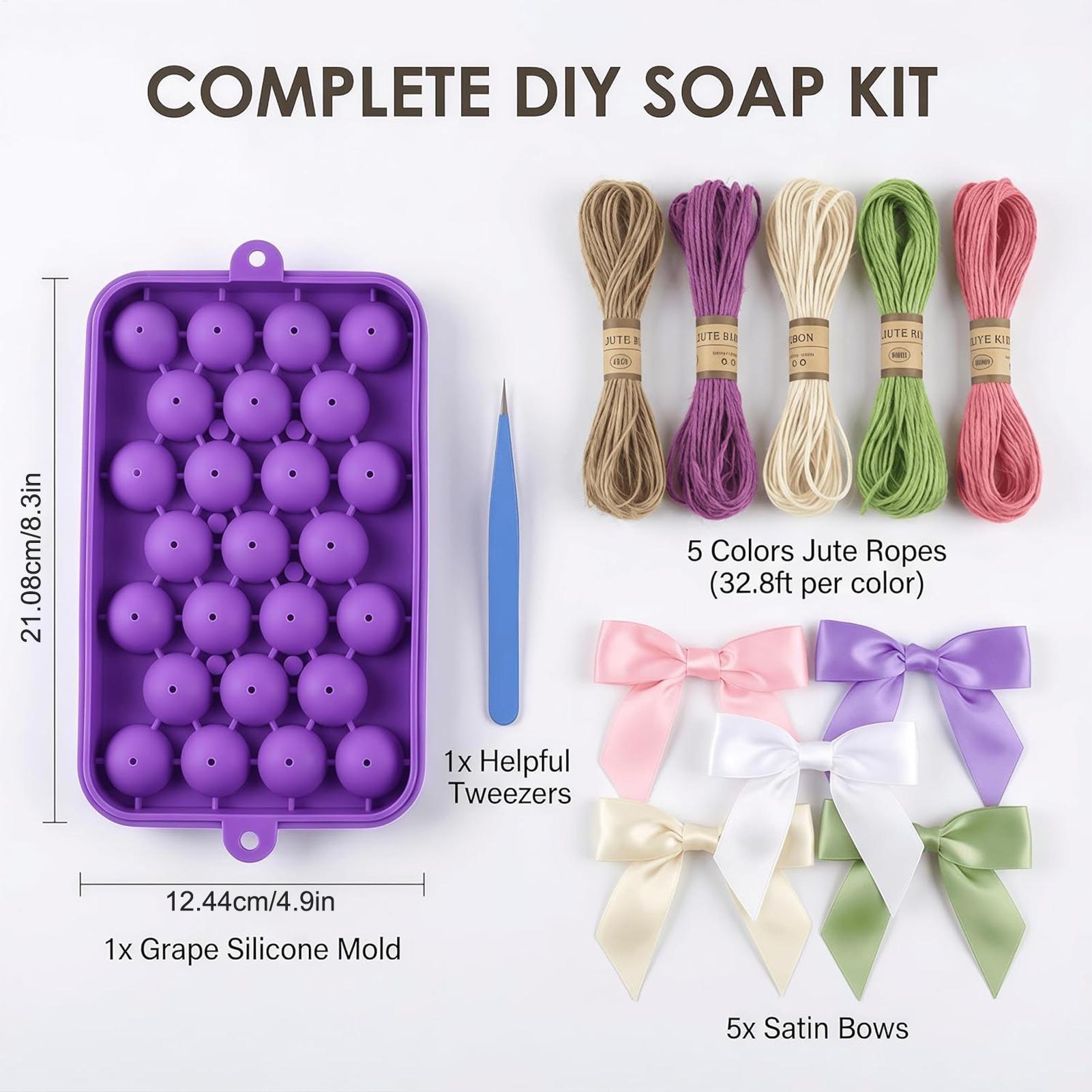 Grape Soap Mold Easy-Release F - Soap Making Essentials ulasan dan harga