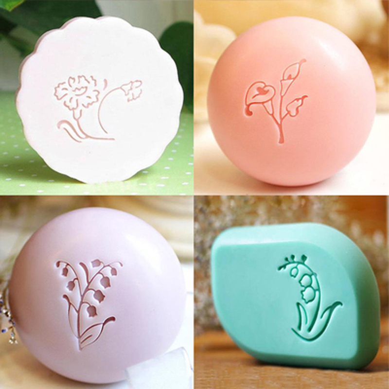 Small Flower Pattern Handmade  - Soap Making Websites ulasan dan harga
