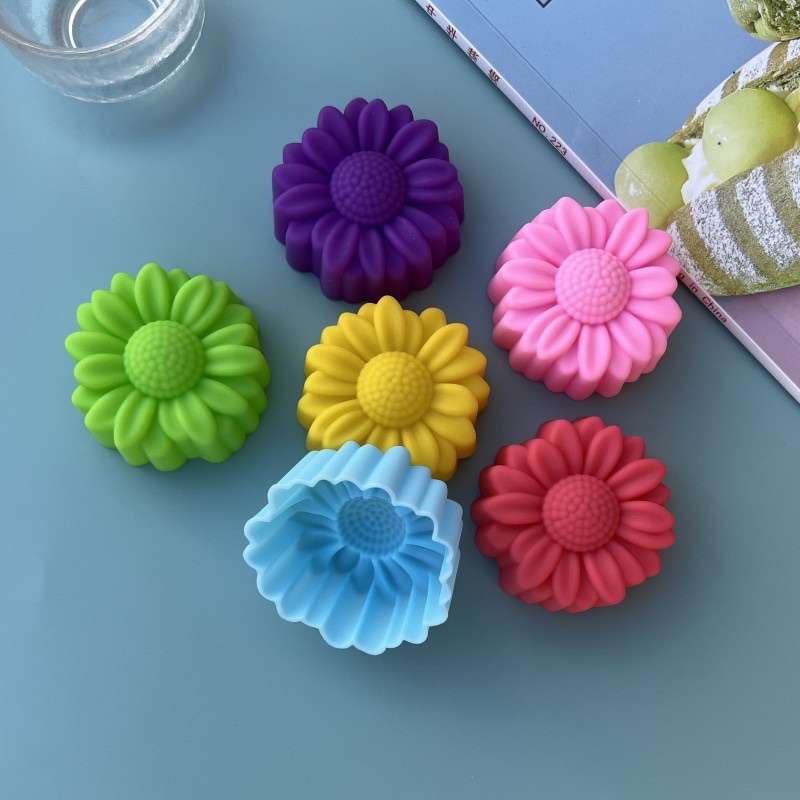 6 Pcs Set Non-Stick Flower Des - Soap Making Oven ulasan dan harga