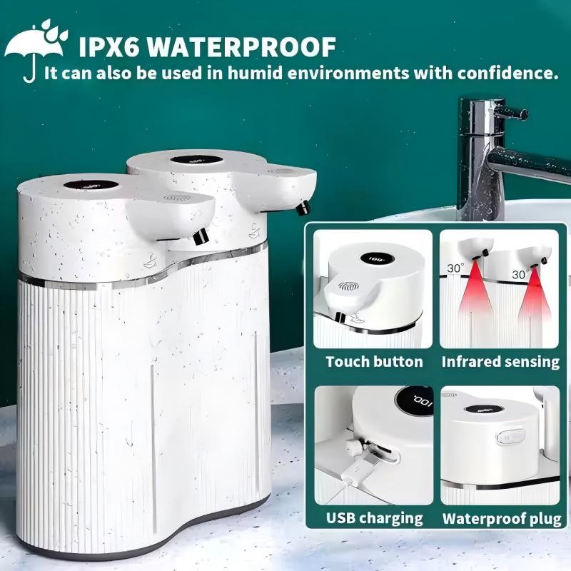 Double-Head Touchless Foam/Gel - Soap Making Machine At Home ulasan dan harga