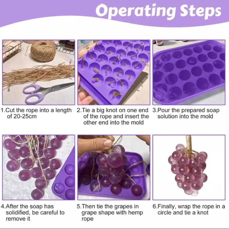 DIY Soap Making Kit Grape Soap - Soap Making Book For Beginners ulasan dan harga