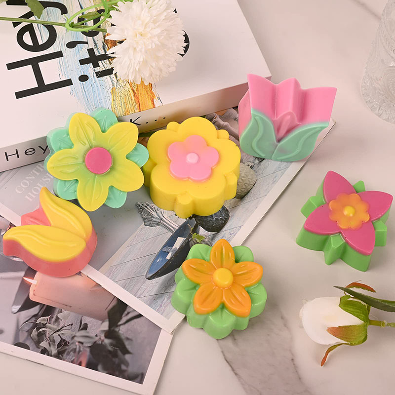 Silicone Flower Cake Molds 6-C - Soap Making Websites ulasan dan harga