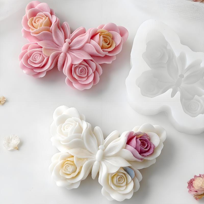 DIY Rose Butterfly Form Silico - Soap Making Essentials ulasan dan harga