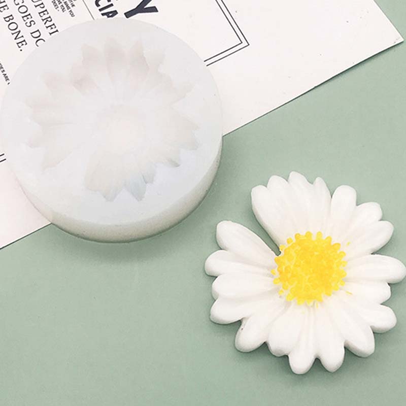 DIY Candle Silicone Mold Daisy - Soap Making Things ulasan dan harga
