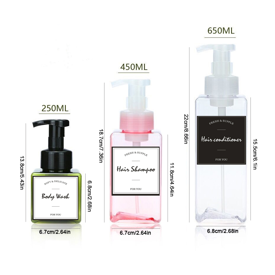 Empty Foaming Soap Dispenser B - Soap Making Things ulasan dan harga