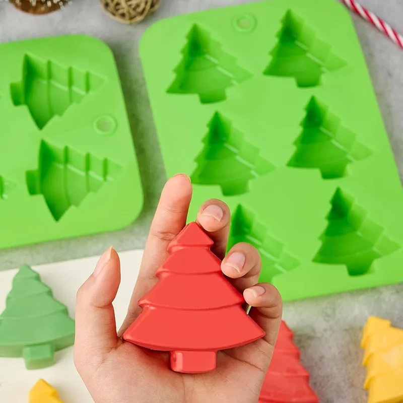 Christmas Tree Silicone Molds  - Soap Making Websites ulasan dan harga