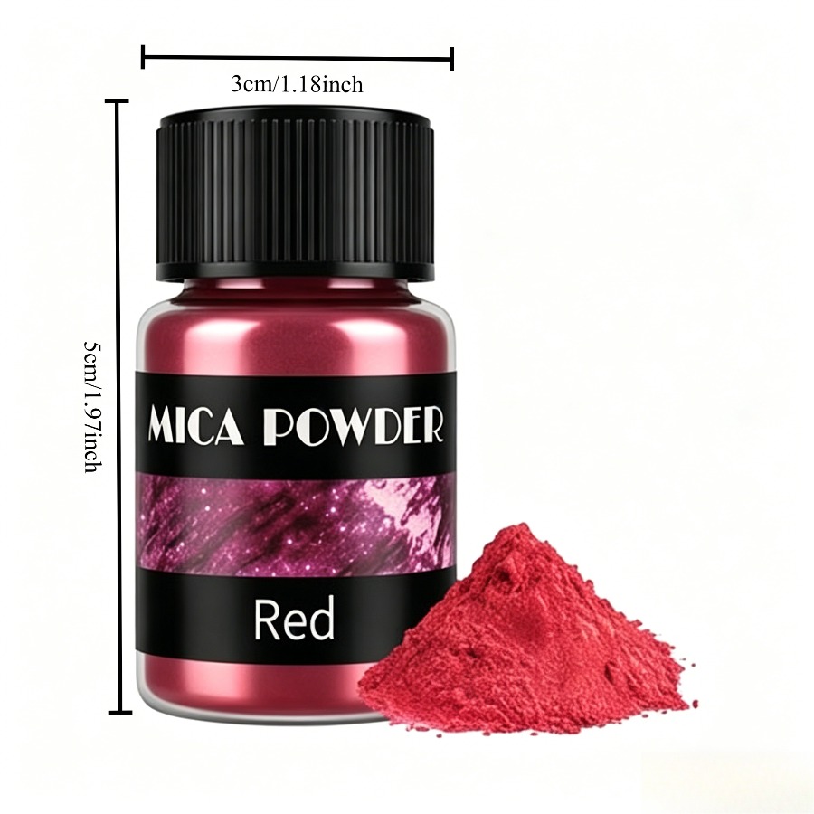 LEQU Happy And Fun Shimmer Red - Soap Making Ingredient ulasan dan harga
