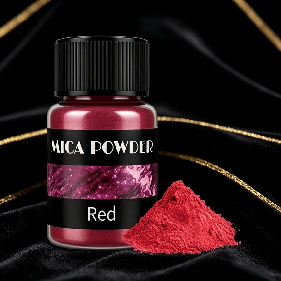 LEQU Happy And Fun Shimmer Red - Soap Making Ingredient ulasan dan harga
