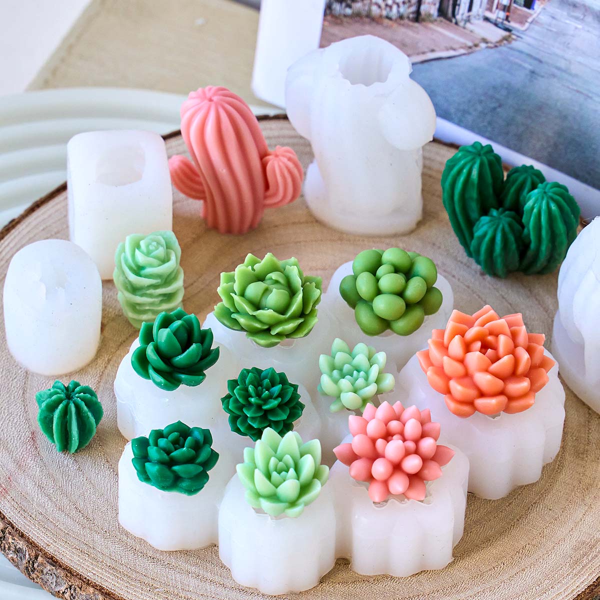 3D Succulent Kit Silicone Cand - Soap Making Book For Beginners ulasan dan harga